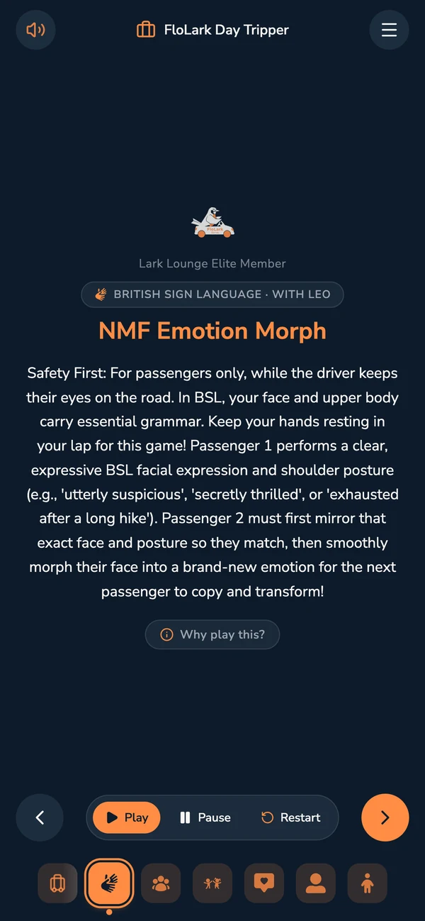 FloLark BSL Pack: NMF Emotion Morph with Leo